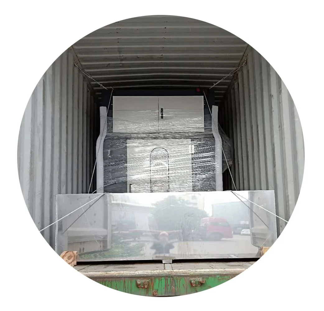 Machine packing and container loading at OUYIGANG